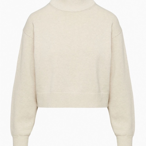 Wilfred Sweaters - Cream Turtleneck Sweater